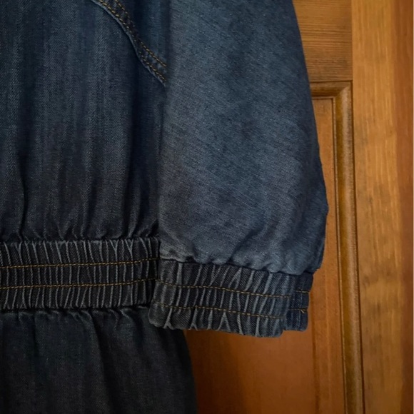 Eva Mendes New York & Company Women’s Denim Jumpsuit Size: 16 - Picture 11 of 11